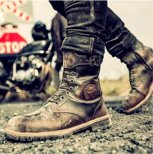 Cafe motorcycle outlet boots