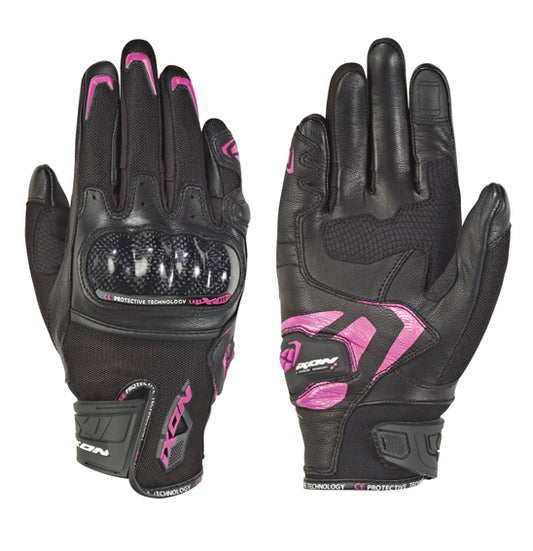 Ixon RS RISE AIR LADY Glove Blk/Fus - Lightweight Roadster