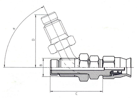 Swivel male