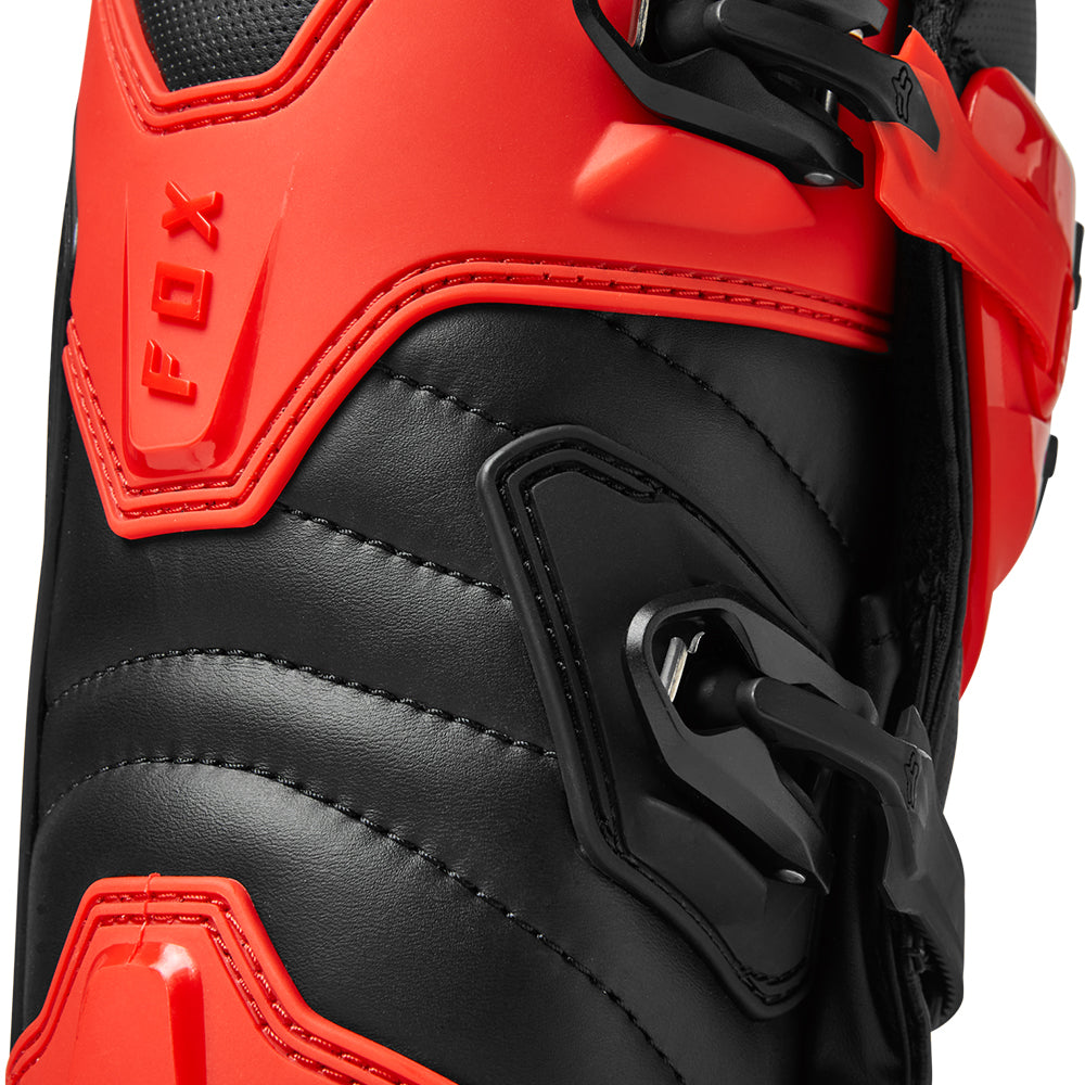 Fox racing clearance boots red