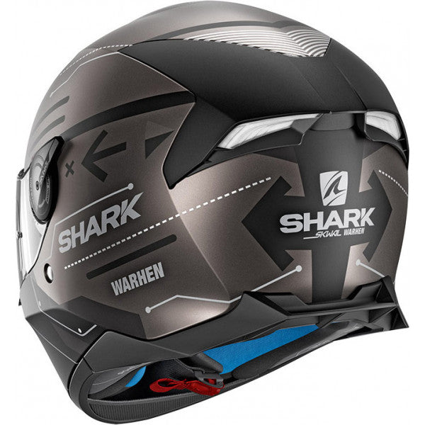 Shark Skwal 2 Warhen Matt Black Road Helmet