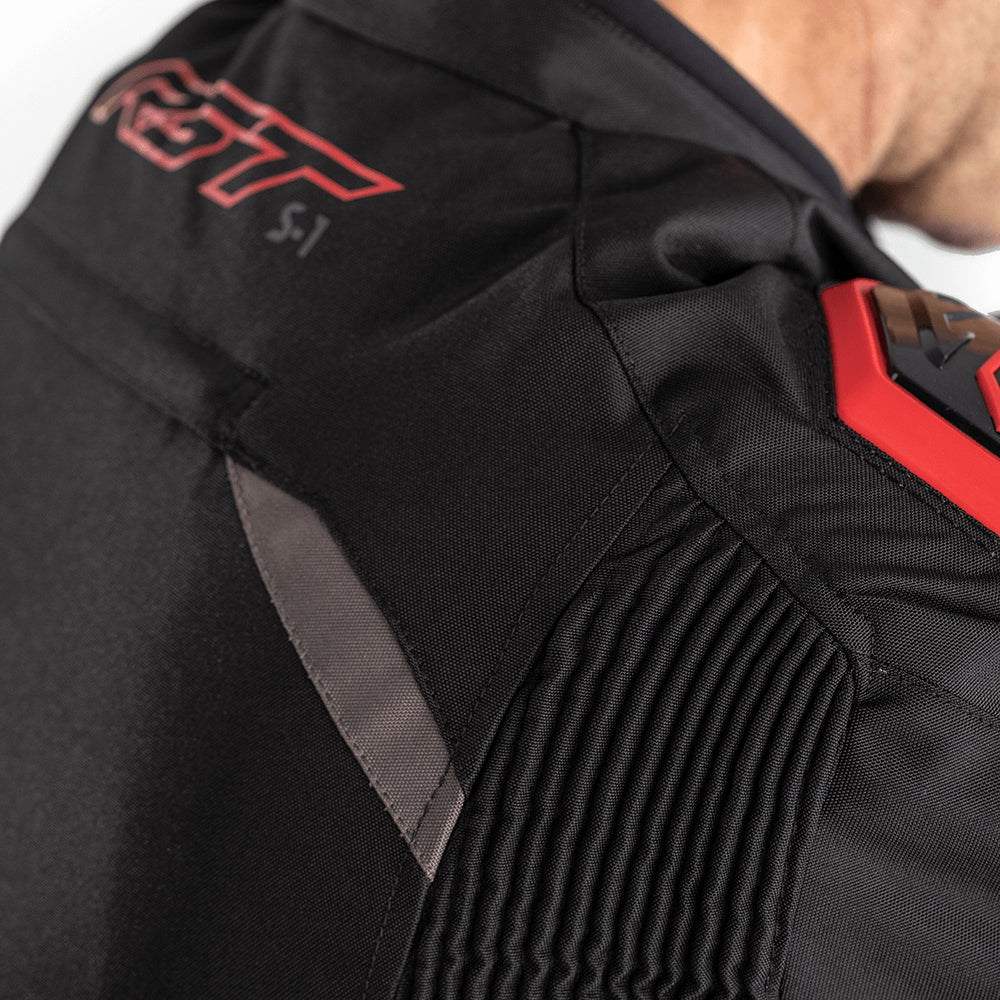 RST S-1 CE TEXTILE JACKET [BLACK GREY RED] 6