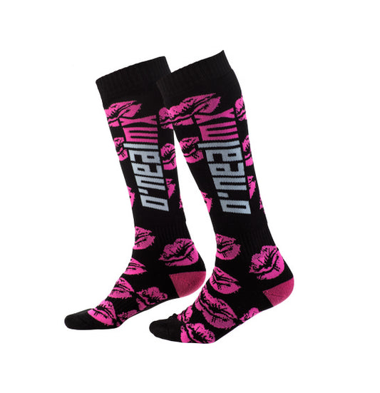 O'Neal PRO MX XOXO Sock - Pink/Black