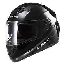LS2 FF320 Stream Gloss Black Full Face Road Helmet