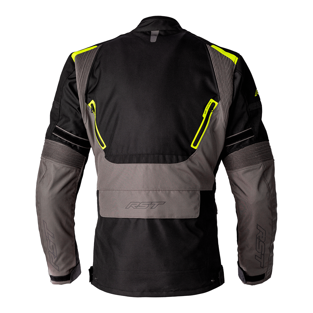 RST ENDURANCE TEXTILE JACKET [BLACK/FLO YELLOW]