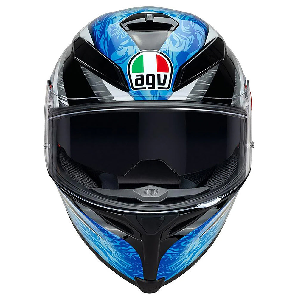 AGV K5 S [KUNAI BLACK CYAN SILVER] 2