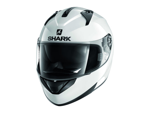 Ridill Blank White (Gloss) Full Face Road Helmet