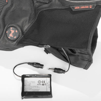 Mobile Warming Barra Heated Leather/Textile Gloves