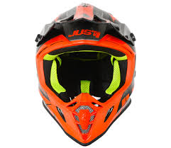 JUST1 J38 Blade MX Helmet - Orange/Black Gloss
