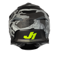 JUST1 J39 Kinetic Grey Camo Fluro Yellow/Red/ Black Matt Helmet
