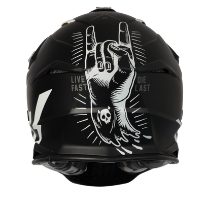 JUST1 J39 Rock Grey Camo Fluro Red/White/Black Matt Helmet