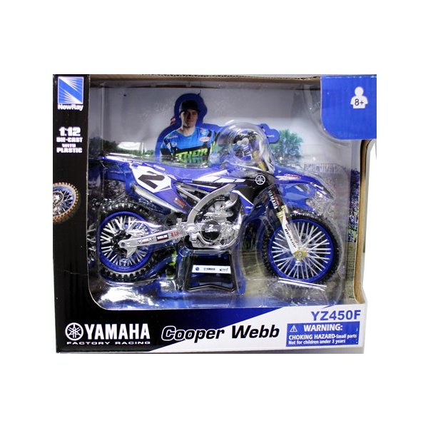 Yamaha Factory Racing YZF 1:12 Diecast Cooper Webb