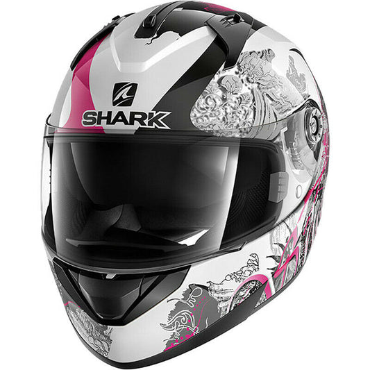 Shark Ridill Spring White/Black/Pink Road Helmet