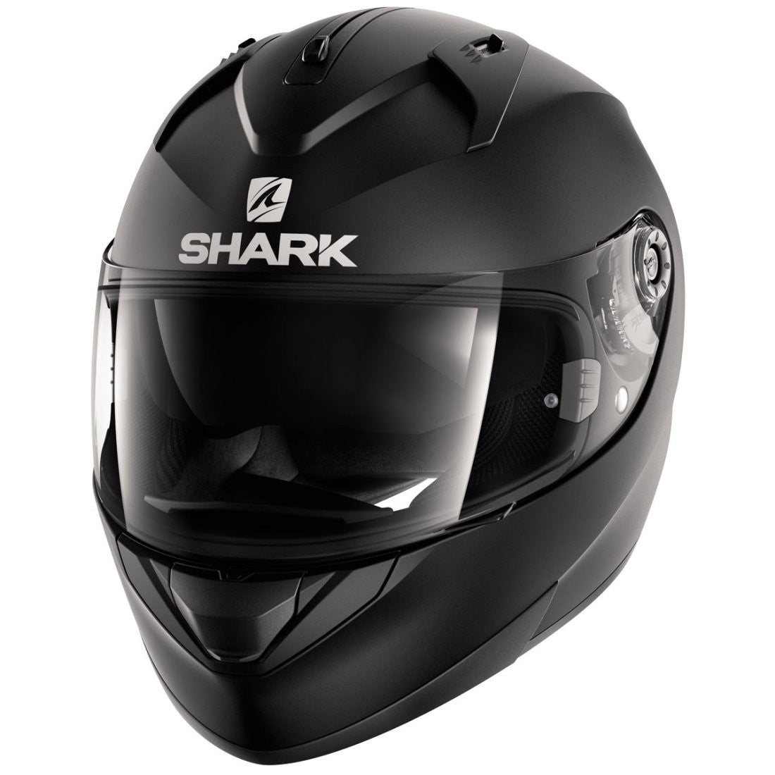 Shark Ridill Blank Matt Black Full Face Road Helmet