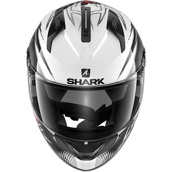Shark Ridill Finks White/Black/Red Road Helmet